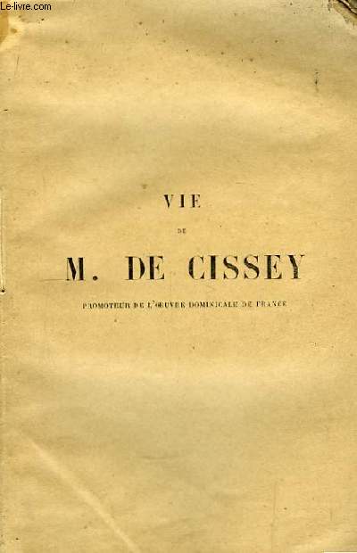 Vie de M. de Cissey