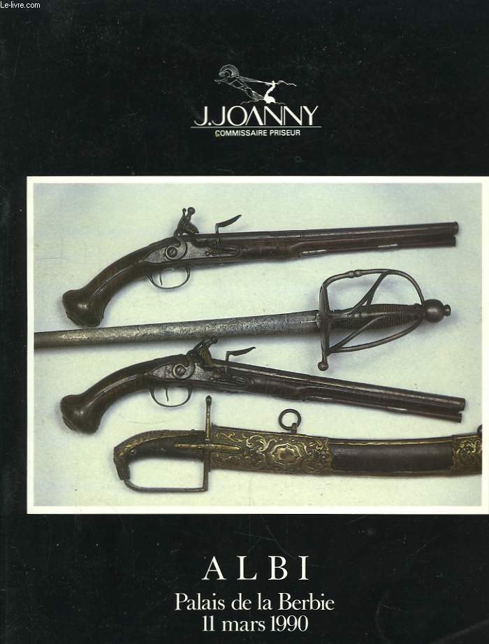 Catalogue de Vente aux Enchres d'Armes Anciennes, principalement des armes royales.