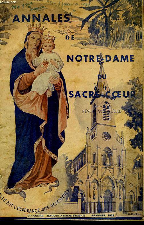Annales de Notre-Dame du Sacr-Coeur. 74me anne
