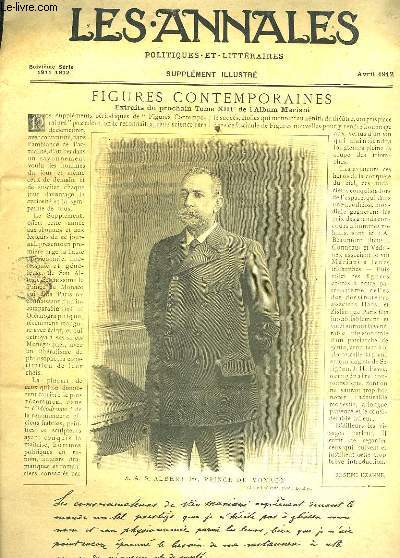 Les Annales Politique et Littraires. 16me srie. Avril 1912