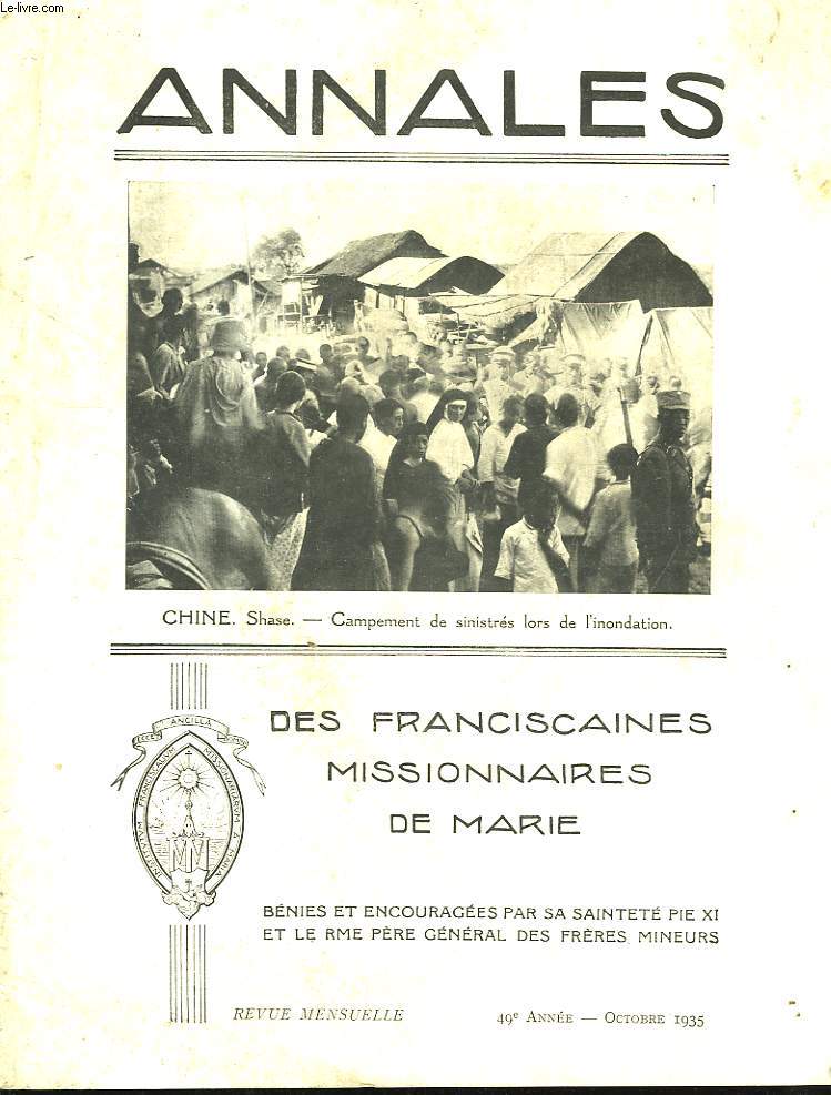 Annales des Franciscaines Missionnaires de Marie. 49me anne