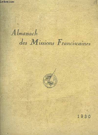 Almanach des Missions Franciscaines