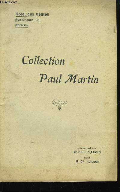 Collection Paul Martin