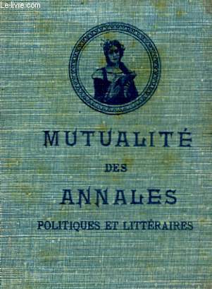 Mutualit des Annales Politiques et Littraires. 1906