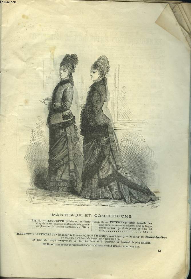Extrait du catalogue des Nouveauts de la saison d't 1877