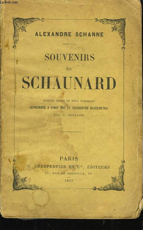 Souvenirs de Schaunard.