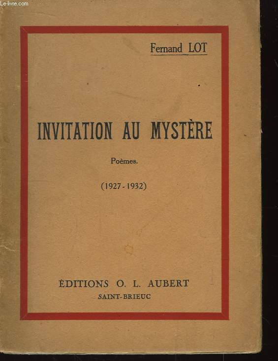 Invitation au Mystre (1927 - 1932)