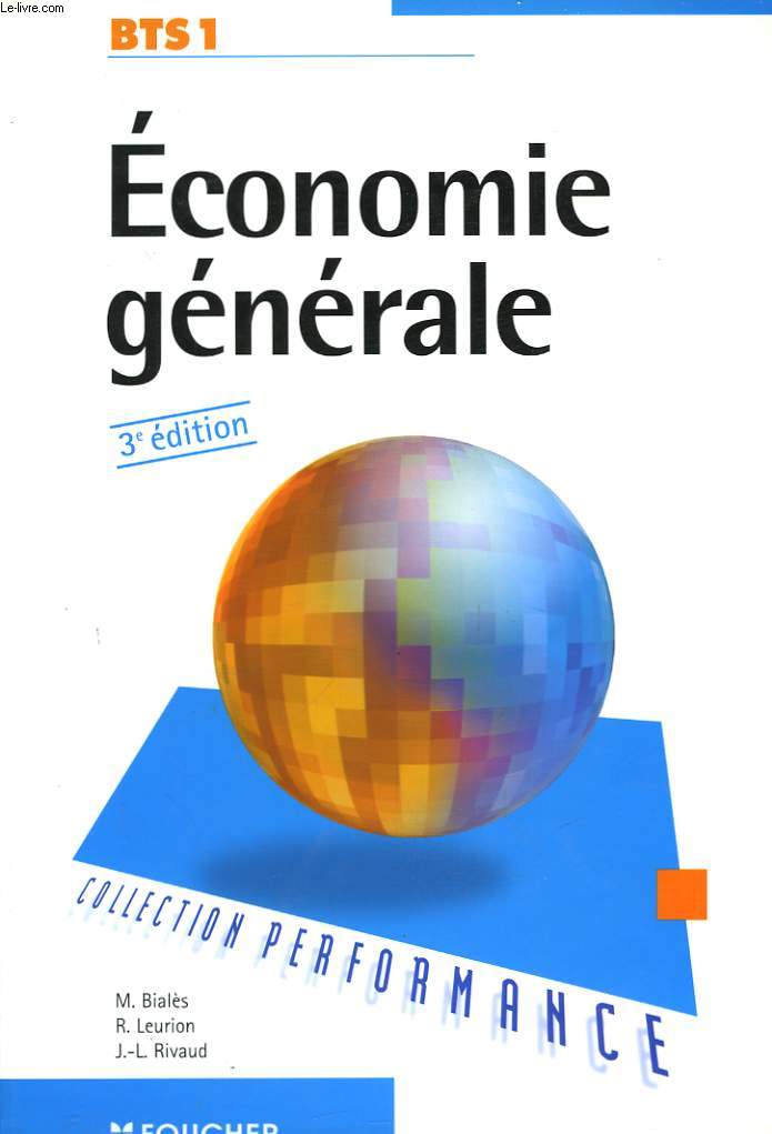 Economie Gnrale. BTS 1