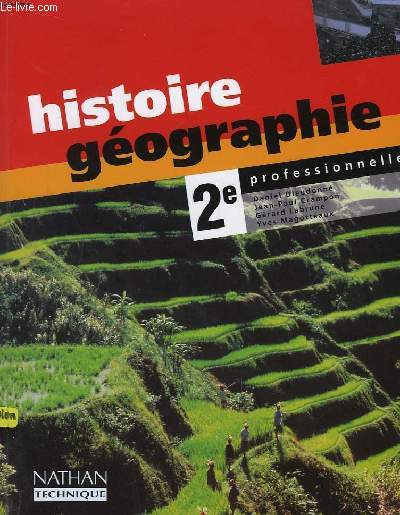 Histoire - Gographie. Classe de 2nde Professionnelle.