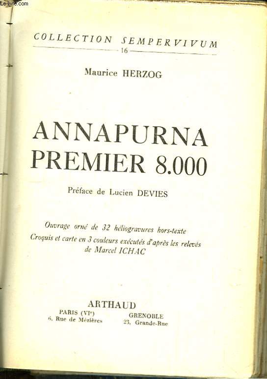 Annapurna premier 8000