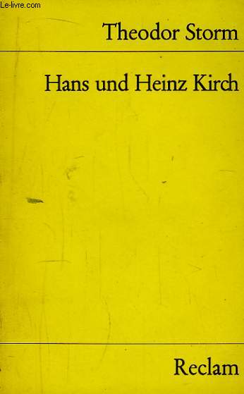 Hans und Heinz Kirch.