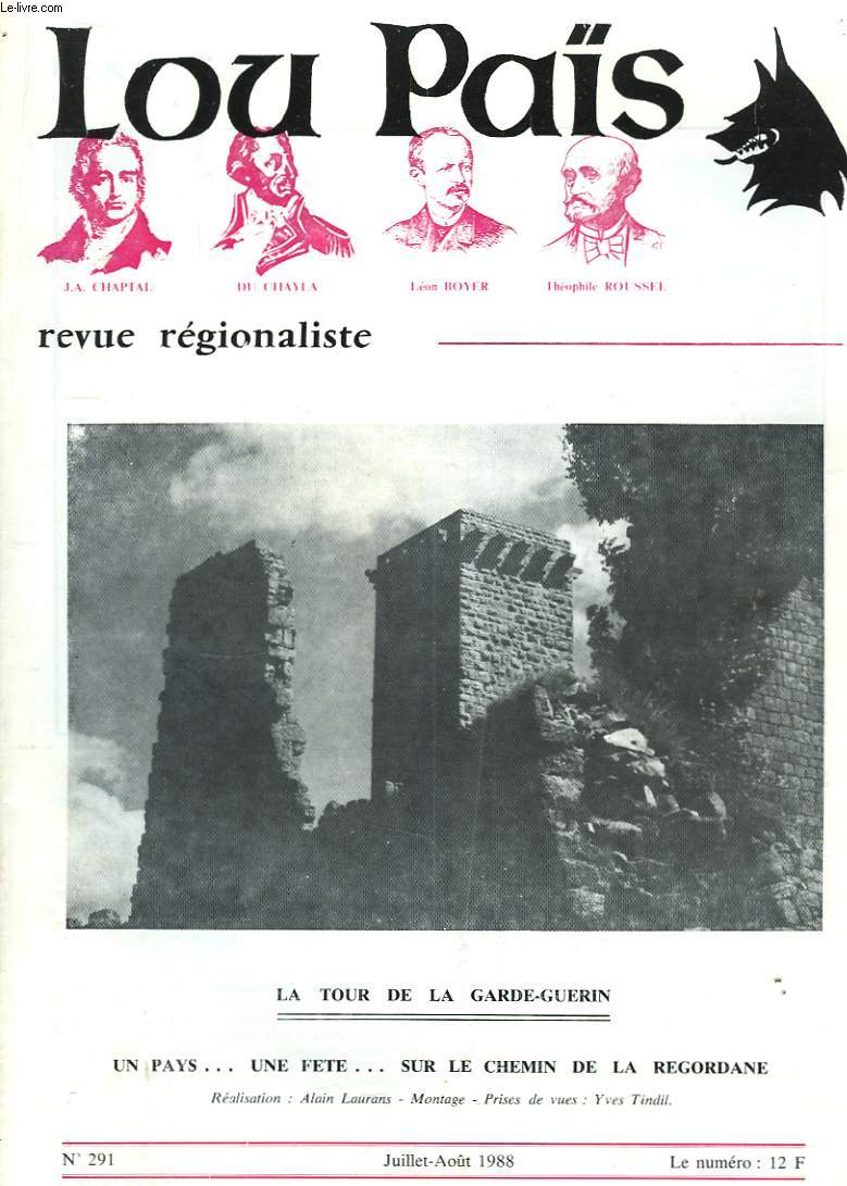 Lou Pas, n291 : La Tour de la Garde-Cherin.