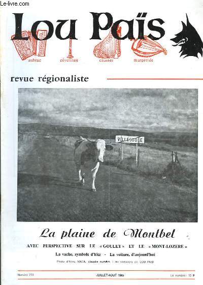 Lou Pas, n273 : La plaine de Montbel avec perspective sur le 
