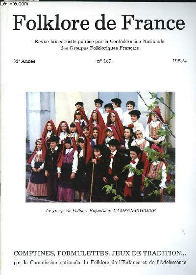 Folklore de France N189 bis