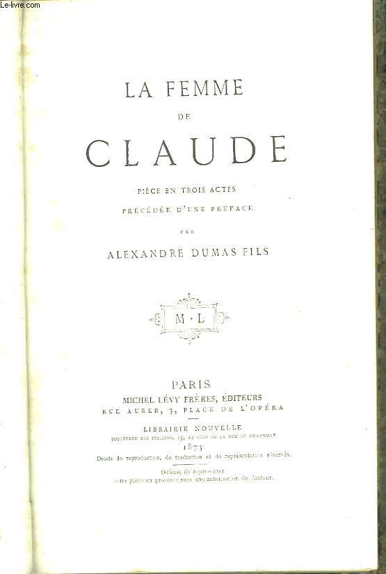 La Femme de Claude.