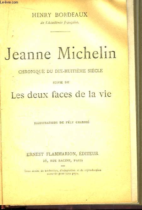 Jeanne Michelin. Chronique du XVIIIme Sicle.