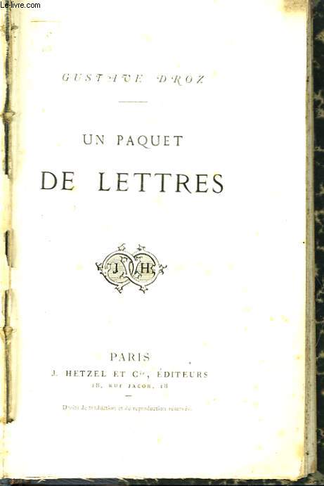 Un paquet de Lettres