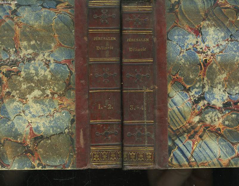 Jrusalem Dlivre. 4 Tomes en 2 volumes.