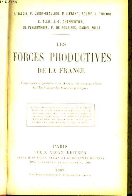 Les Forces Productives de la France.