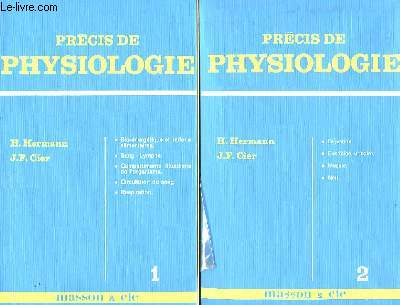 Prcis de Physiologie. TOMES 1 et 2