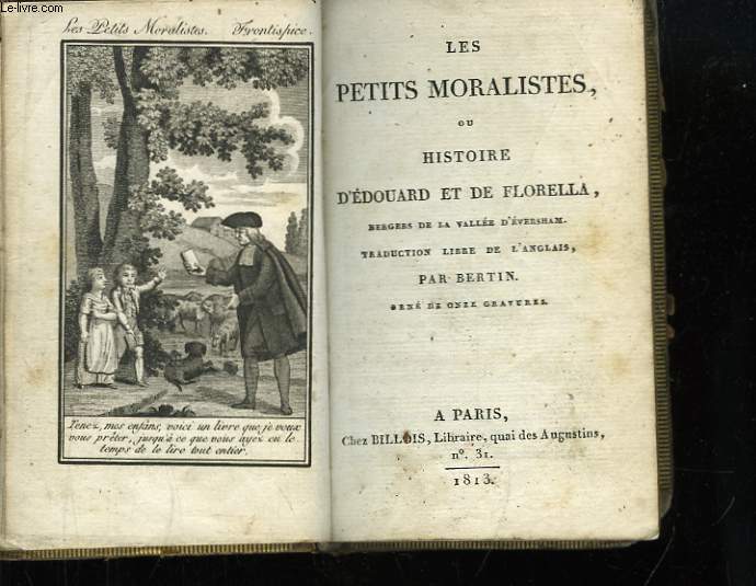 Les Petits Moralistes, ou Histoire d'Edouard et de Florella, bergers de la valle d'Eversham.