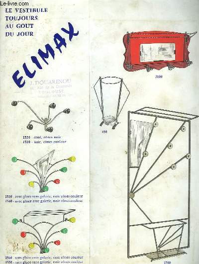 Brochure dpliante Elimax.