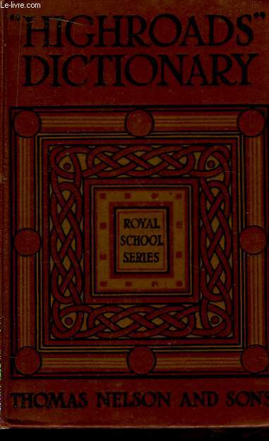 English Dictionary. Royal School Series.