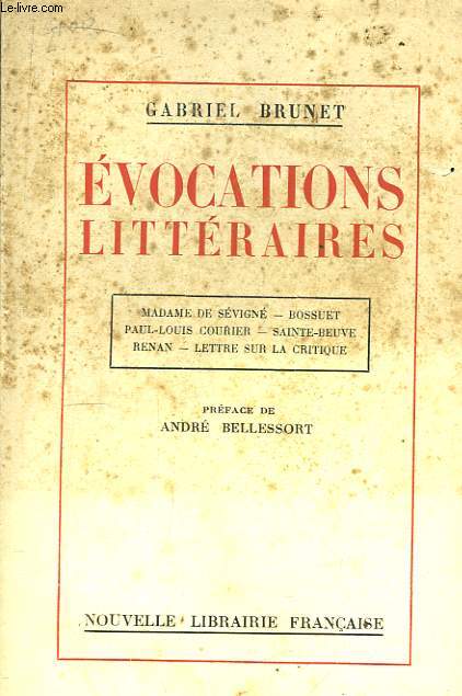 Evocations Littraires