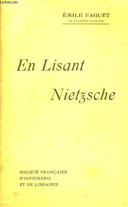 En Lisant Nietzsche