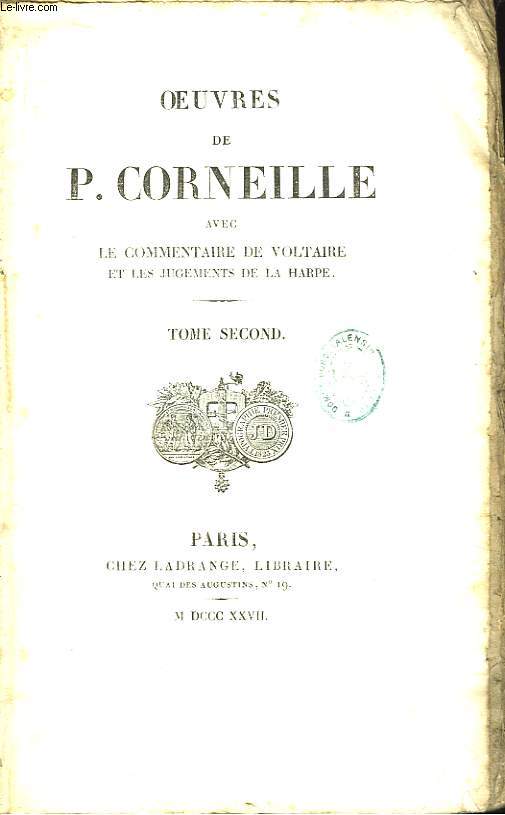 Oeuvres de P. Corneille. TOME 2nd