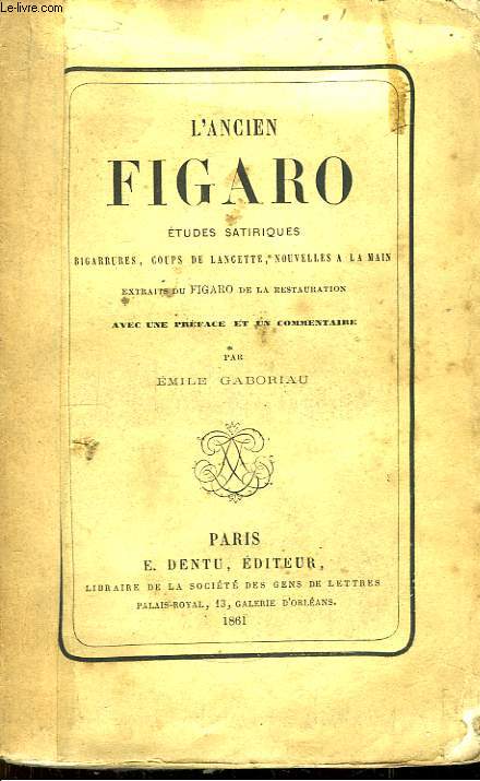 L'Ancien Figaro.