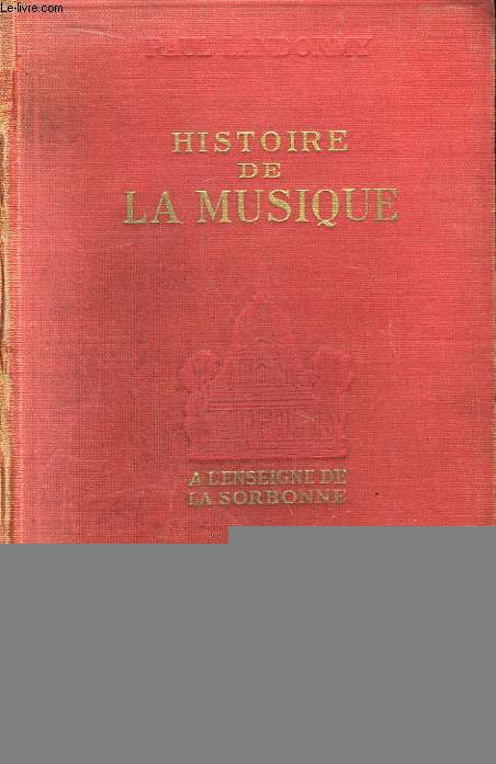 Histoire de la Musique.