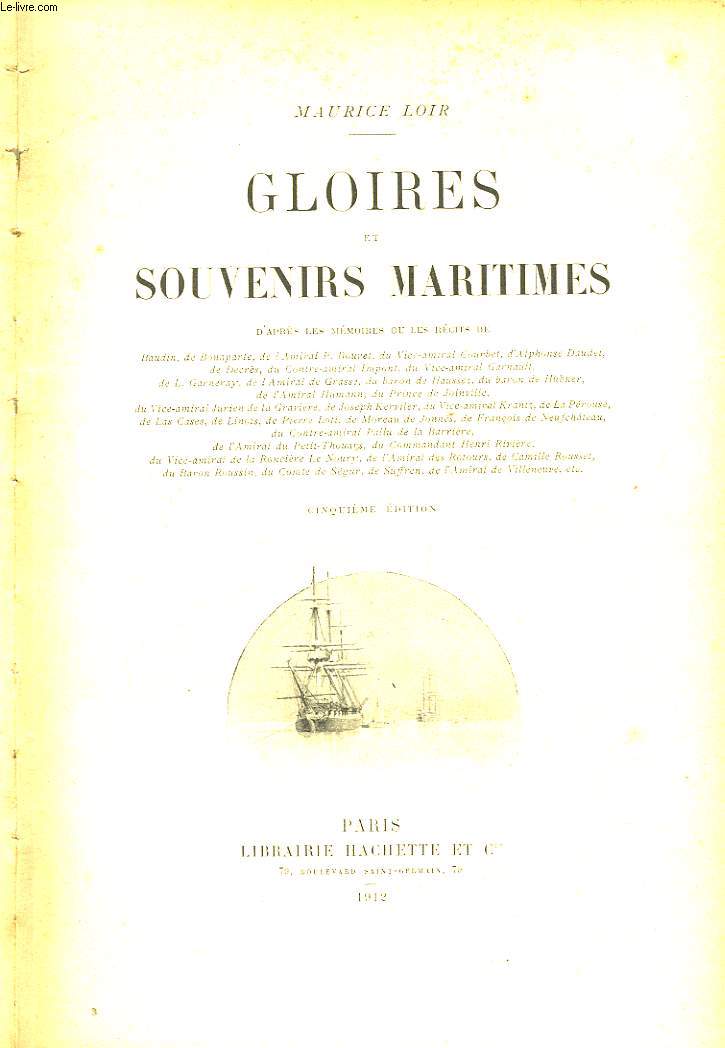 Gloires et Souvenirs Maritimes.