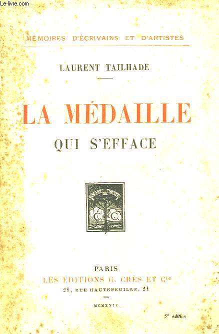 La Mdaille qui s'efface.