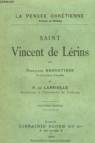 Saint Vincent de Lrins