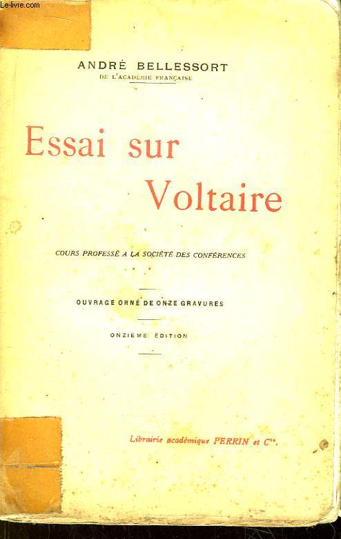 Essai sur Voltaire.