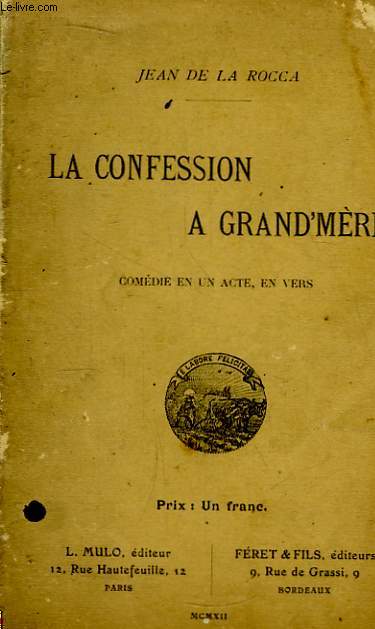 La Confession  Grand'Mre