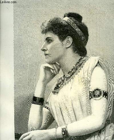 Portrait de Rose Caron, extrait du journal hebdomadaire 