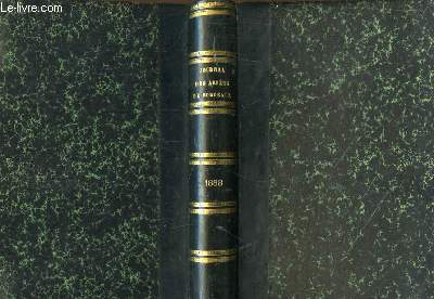 Journal des Arrts de la Cour d'Appel de Bordeaux, en matire civile et commerciale. TOME LXIII : 1888