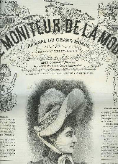 Le Moniteur de la Mode. Journal du Grand Monde. N32, 47me anne.