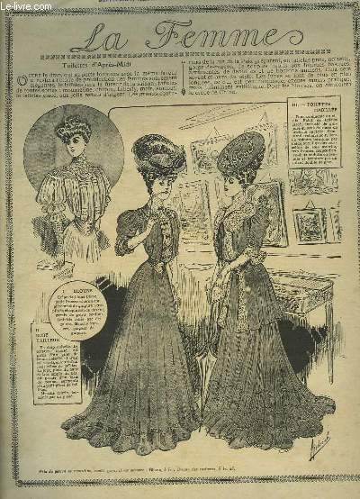 La Femme. Supplment aux Annales Politiques et Littraires, du 19 fvrier 1905 : Toilettes d'Aprs-Midi.