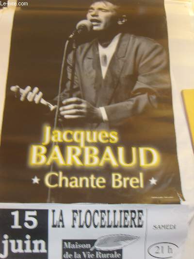 Jacques Barbaud chante Brel