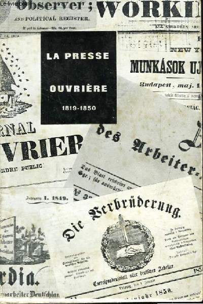 La Presse Ouvrire 1819 - 1850