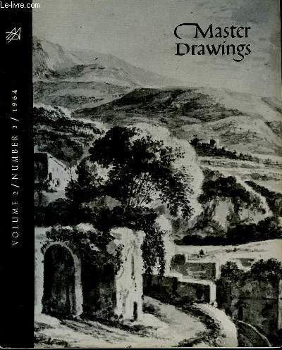 Master Drawings. Volume 2 - N2 : Padre Resta's Rubens Drawings after Ancient Sculpture, par Giorgo Fubini et Julius S. Held. Drawings by Claude Audran II, by Reutersward ...