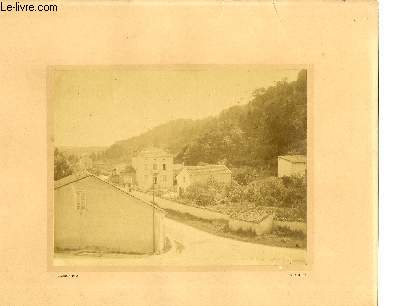 Photographie originale ancienne, albumine du Village de Saint-Mihiem (Lorraine)