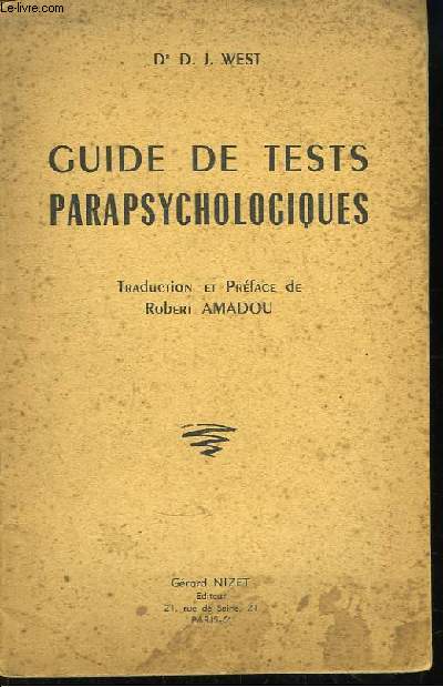 Guide de Tests Parapsychologiques.