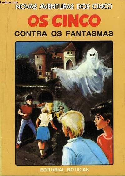 Os Cinco Contra os Fantasmas.