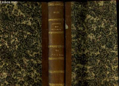 Journal des Notaires et des Avocats. TOMES 48 et 49 - Anne 1835 : Art. 8740  9102.