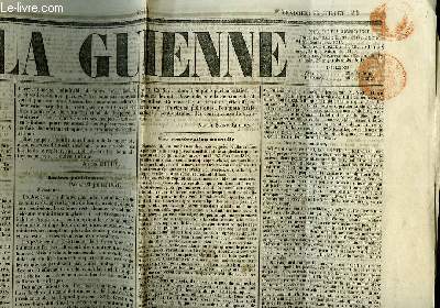La Guienne N9232 - 21me anne : Lettres parisiennes - Nouvelles de Rome -