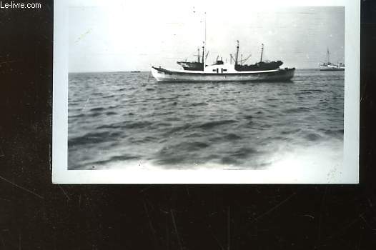 1 Photographie originale en noir et blanc, du bateau 